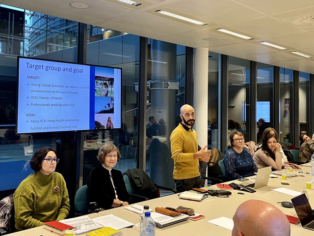 OACCUs Delegates Collaborate in Brussels at Young Cancer Survivor Workshop