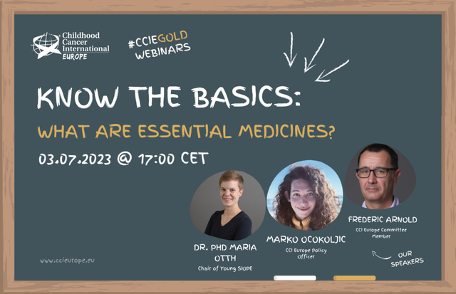 Childhood Cancer International Europe Holds Webinar on Essential Medicines